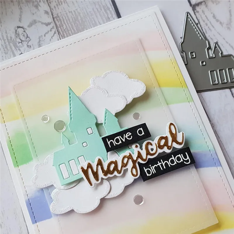 

DiyArts Magic Metal Cutting Dies Scrapbooking Card Making Album Embossing Craft Dies Christmas New Dies for 2019