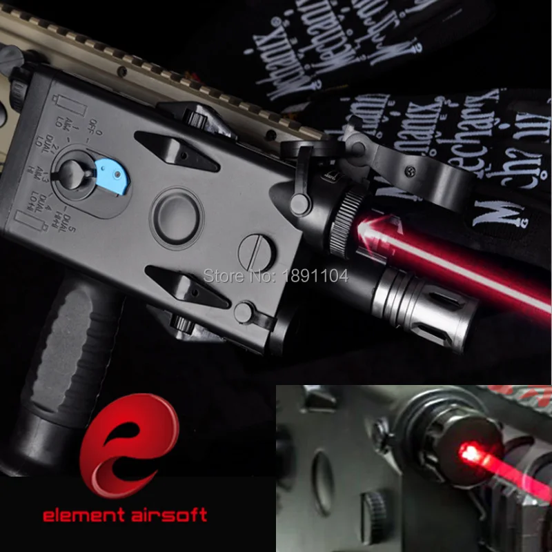 Элемент страйкбол AN/PEQ-2 корпус батареи с красным лазером Ver(EX426