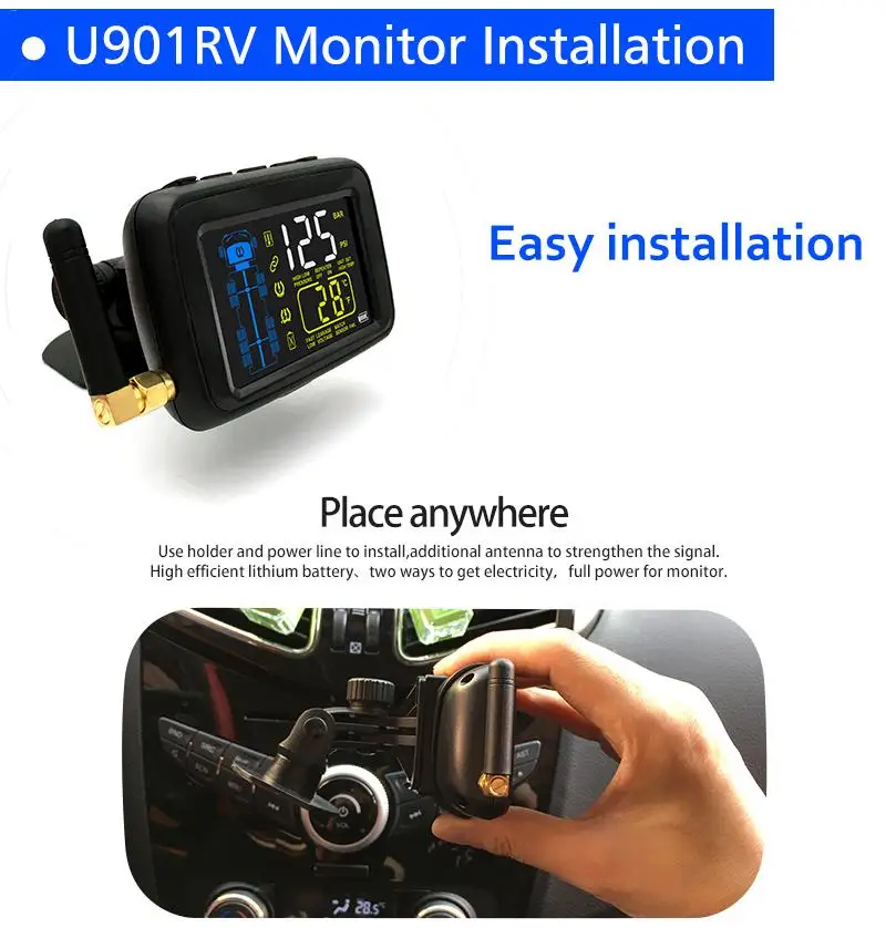 Автомобильные грузовики TPMS Автомобильная беспроводная система контроля