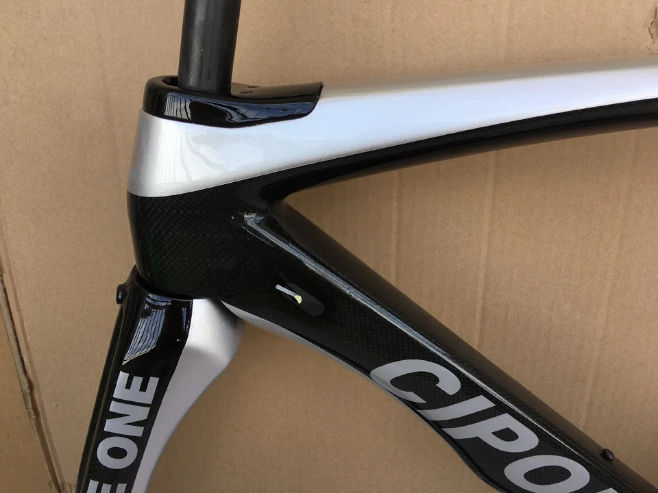 Best 2018 newest carbon road bike frame black grey Cipollini RB1K THE ONE Carbon Road Frame free shipping di2 bike carbon road frame 3