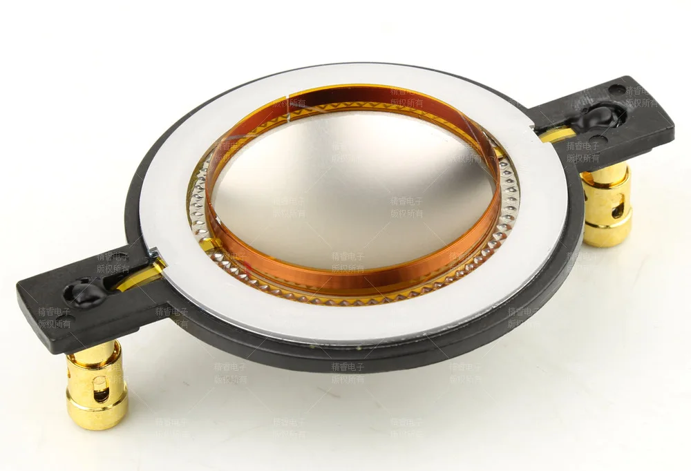 2pcs/lot 44.4mm 44.5MM replacement speaker part components Tweeter Speaker DIY 8O Dome diaphragm film Replace Voice coil