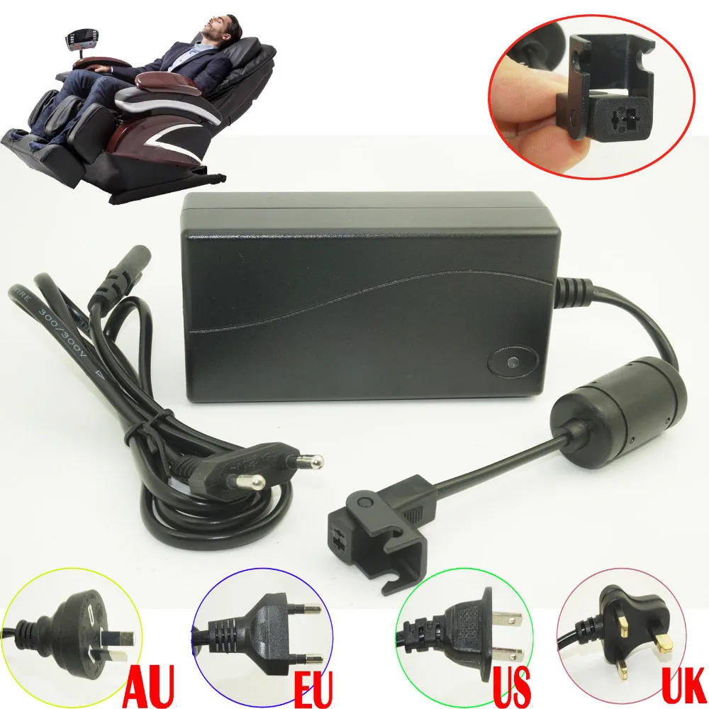 Universal 29V 2A AC/ DC 2PIN Electric Recliner Sofa Chair Adapter