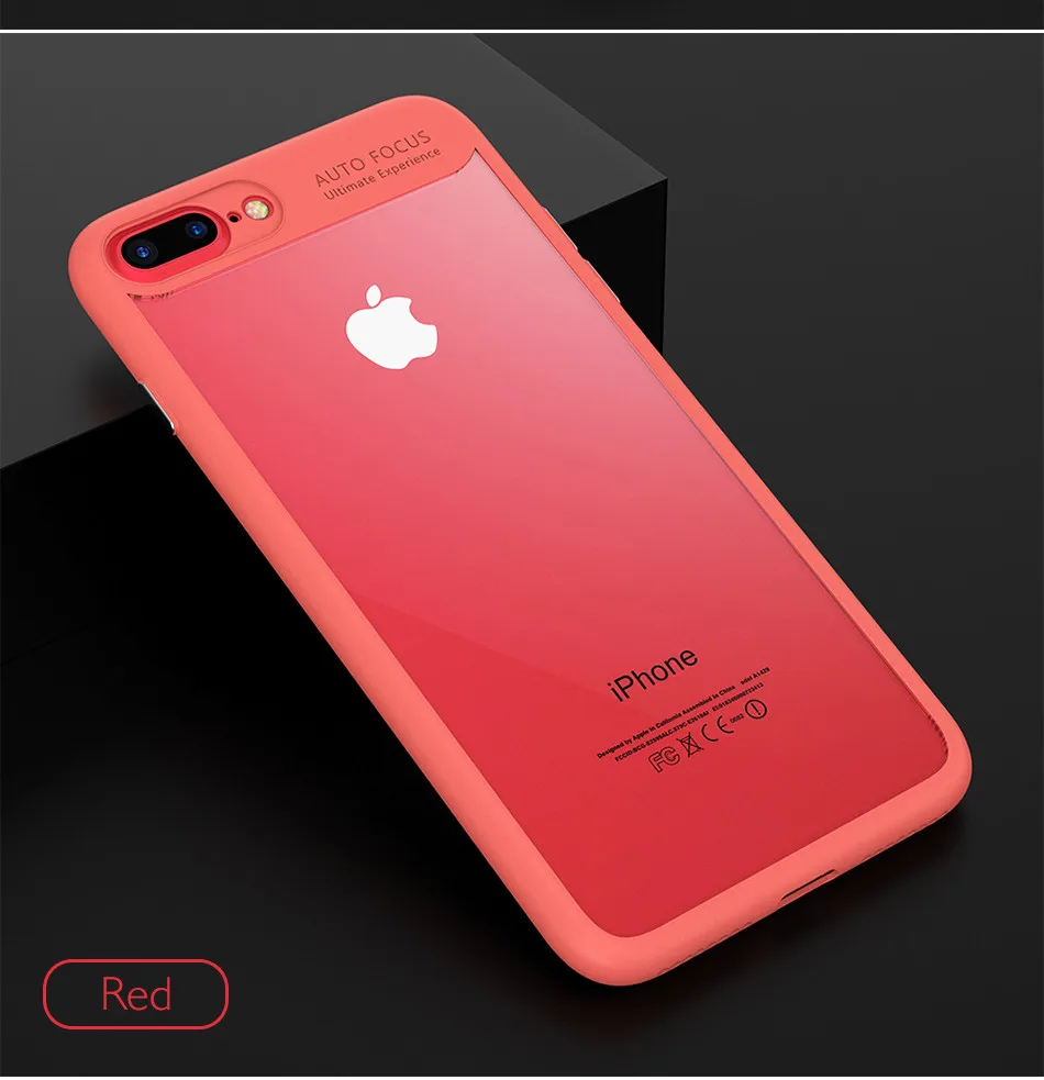 KISSCASE Phone Cases For iPhone 6 6s Plus 7 7 Plus Ultra Thin Soft TPU + Hard PC Back Cover Case For iPhone 7 7 Plus 6 6s Coque (9)