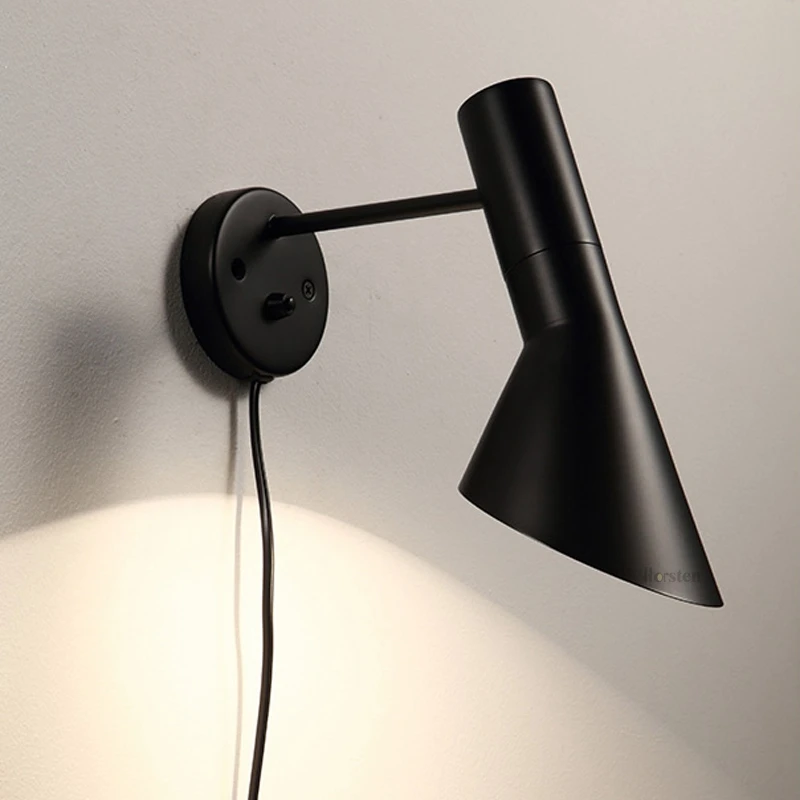Modern Creative Wall Lamp Bedside Lamps E27 Classic Wall Lights For Living Room Bedroom Adjustable Wall Sconce E27 (6)