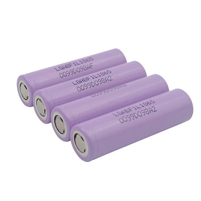 AIMIHUO Original LG 18650F1L 3.7V Li-ion Battery 3350mAh Rechargeable 18650 Battery For Flashlight Headlamp 123 Pcs Batteries  (2)