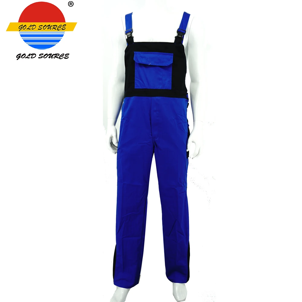 

Top Sales Cheap Mens Blue Workwear Bib Overalls Work Clothes Bib Pants