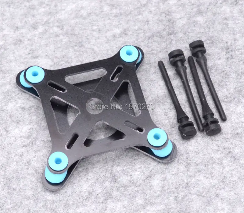 Черный Универсальный демпфирующий амортизатор для CC3D и Naze32 Mini APM мини контроллер