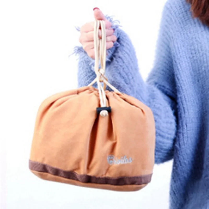

Lazy Drawstring Lunch Bag Portable Thermal Food Box Multicolor High Capacity Kid Insulated Picnic Men Women Cooler Bag Tote