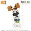 LOZ Diamond Blocks Jack Russell Terrier Dog Cartoon Anime DIY Building Blocks Cute Mini Animal Figure Plastic Toy for Child 9788 ► Photo 3/6
