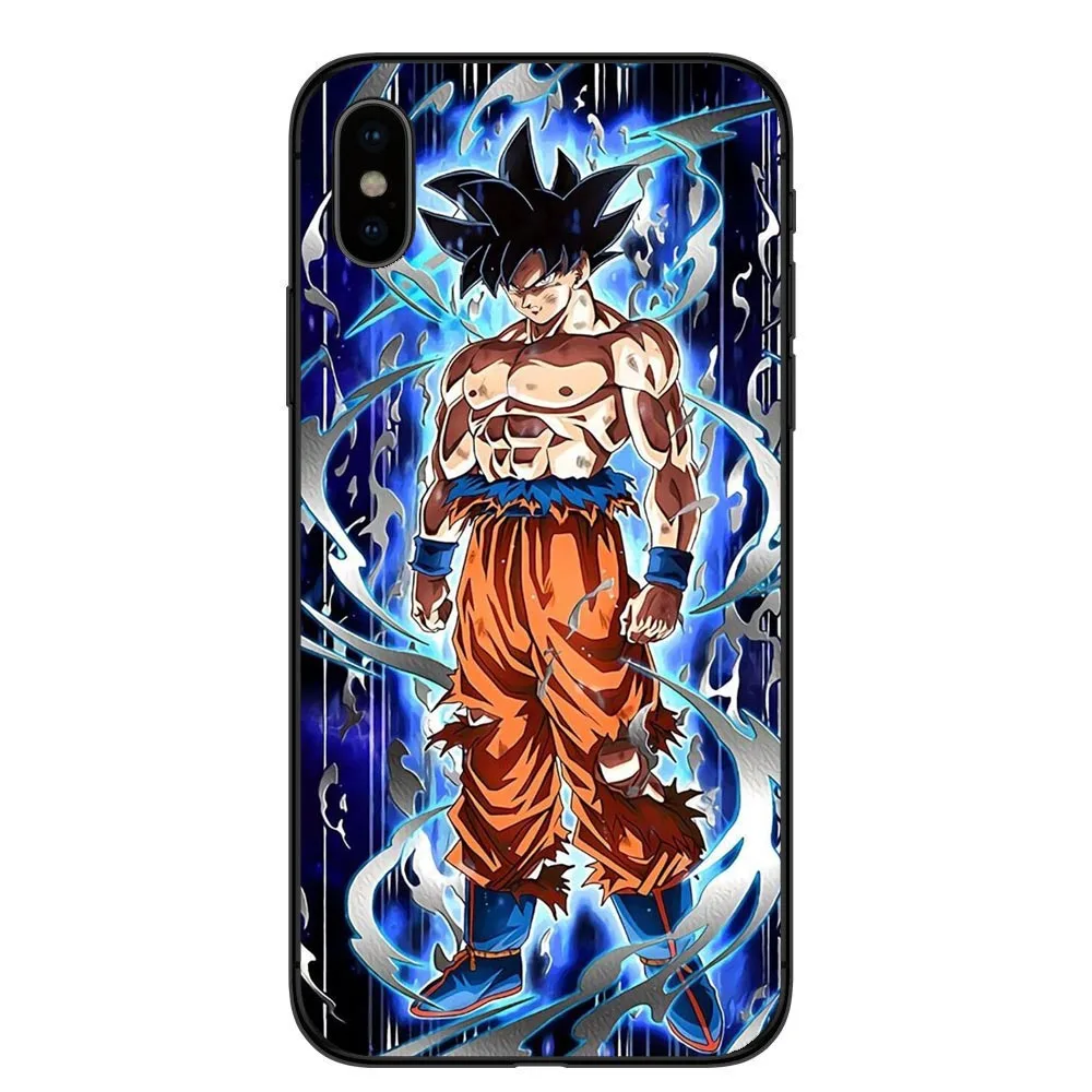 Чехол для телефона с Dragon Ball; Dragonball z Мягкий ТПУ чехол для телефона для iPhone X 10 чехол Гоку для iPhone 5S, se, 6, 6 s Plus, 7, 7 Plus, 8, 8Plus