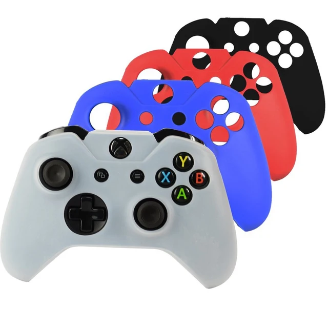 Best Offers 1Piece Soft Silicone Rubber Protective Skin Case Cover For Microsoft Xbox one Controller 4 COLORS