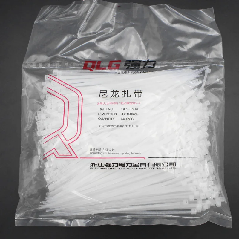 500Pcs/pack 4*150mm high quality width2.8mm White color Factory