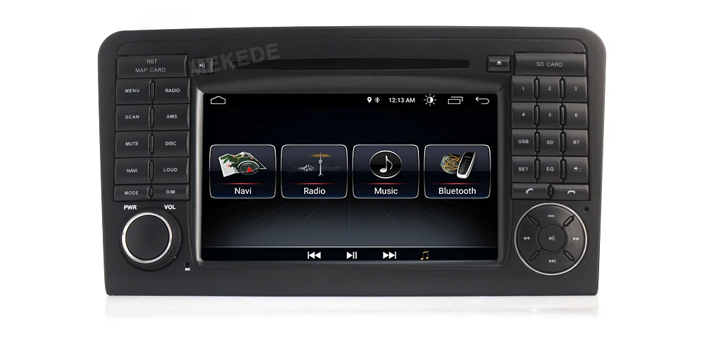 Perfect HD 2DIN 1024x600 Android 8.1 CAR DVD player For Mercedes Benz GL ML CLASS W164 ML350 ML500 X164 GL320 GPS stereo radio 6