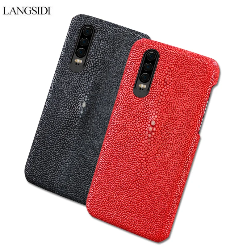 Чехол LANGSIDI для huawei p20 lite из натуральной кожи кожаный чехол Carcasa pro P30 задняя крышка