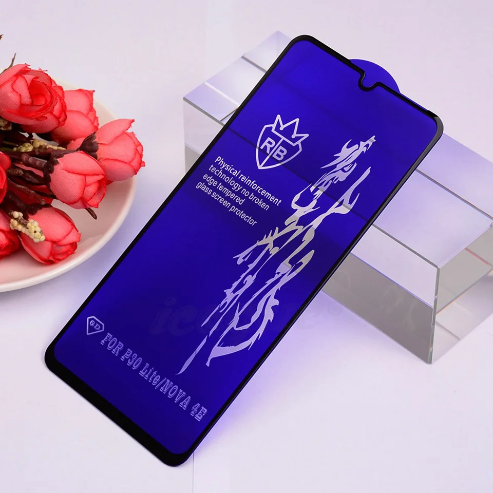 6D закаленное стекло для huawei P30 Lite P20 Pro mate 30 20 Lite P Smart защита экрана Nova 2i 3 3i 4 стекло для Honor 8X 8A