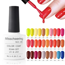 61-90 1 флакон 8 мл УФ-гель для ногтей 90 цветов Блестящий полуперманентный лак для нейл-арта впитывающий лак основа/верхнее покрытие