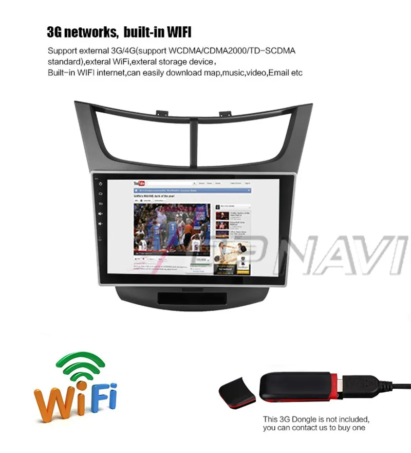 car stereo bluetooth For Chevrolet Sail 3 2015