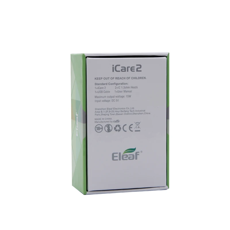 Eleaf iCare 2 Kit 2ML Tank 650mAh Internal Battery Electronic Cigarette Vape Kit with IC Head 02