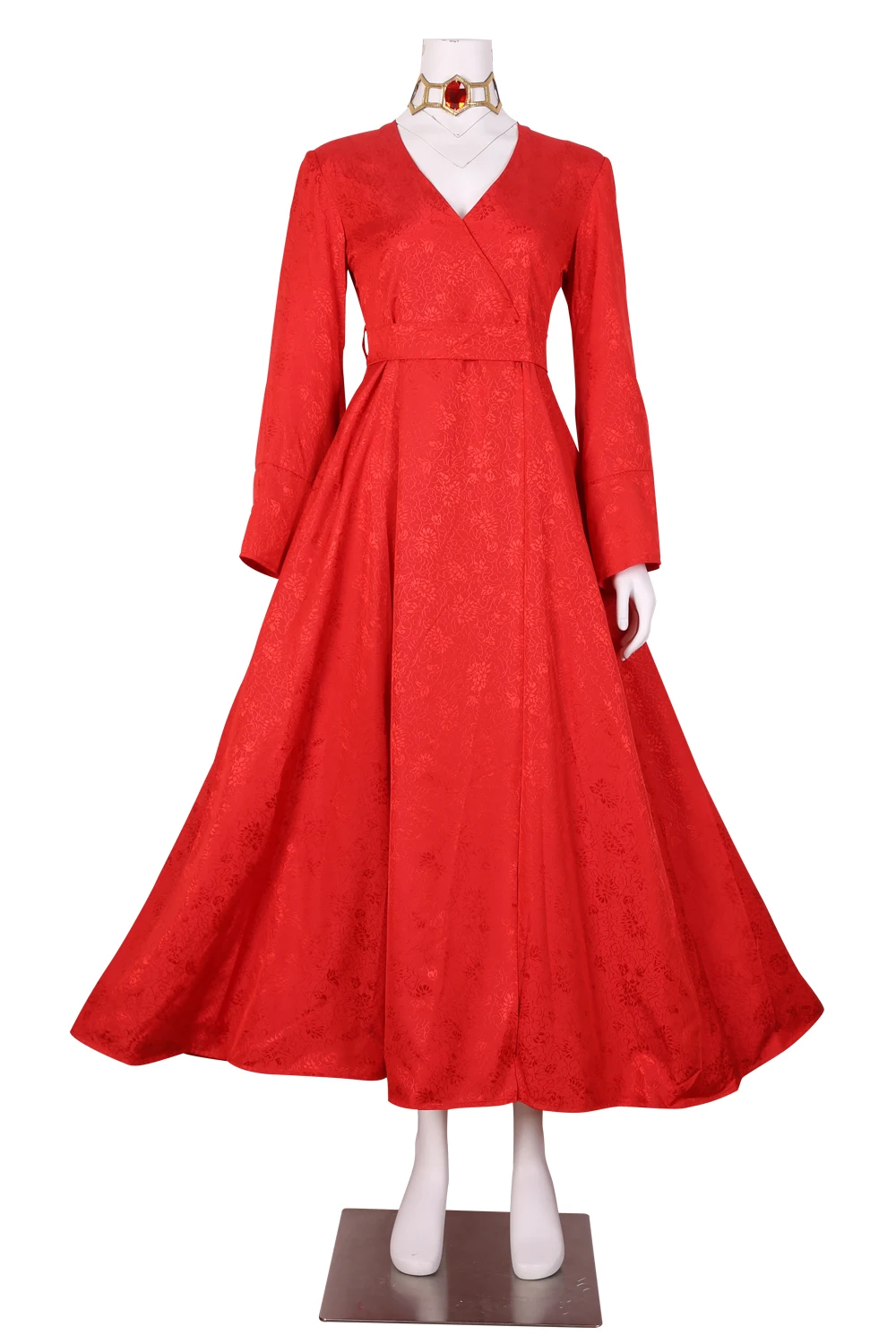 

Game Of Thrones Medieval Melisandre Red Dress Cosplay Costume Any Size