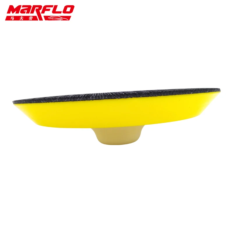 Marflo M5/8 Plate Backing Pad For Polisher With Polishing Sponge Pad 5" 6" 125mm Hook Loop Backing