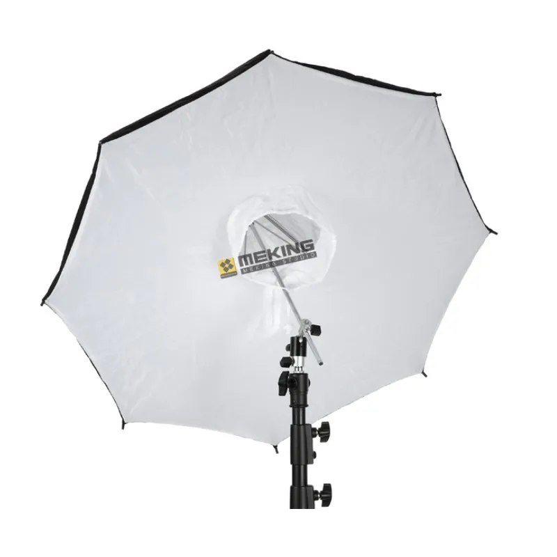Kit para Luz Selens - 33 Preto & Prata Guarda-chuva Photo Studio Iluminação Guarda-chuvas Softbox 2in1 Fotográfica 2 Pçs 84 cm - Image 3