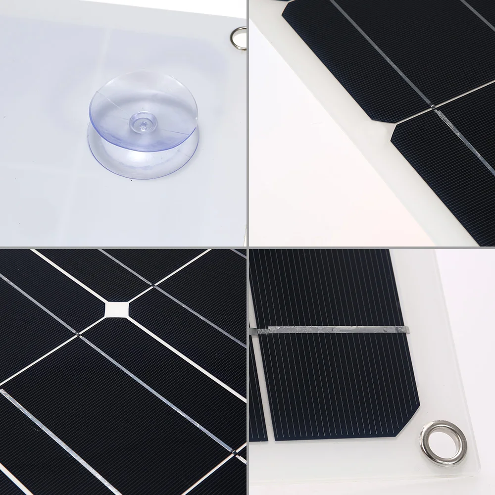 30 Вт 18 в Гибкая солнечная панель система батарея Двойной выход энергия солнечной батареи с USB интерфейсом кремния высокая скорость преобразования