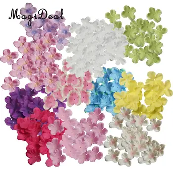 

MagiDeal 500pcs Artificial Rose Flower Petals for DIY Hair Bow Dress Craft