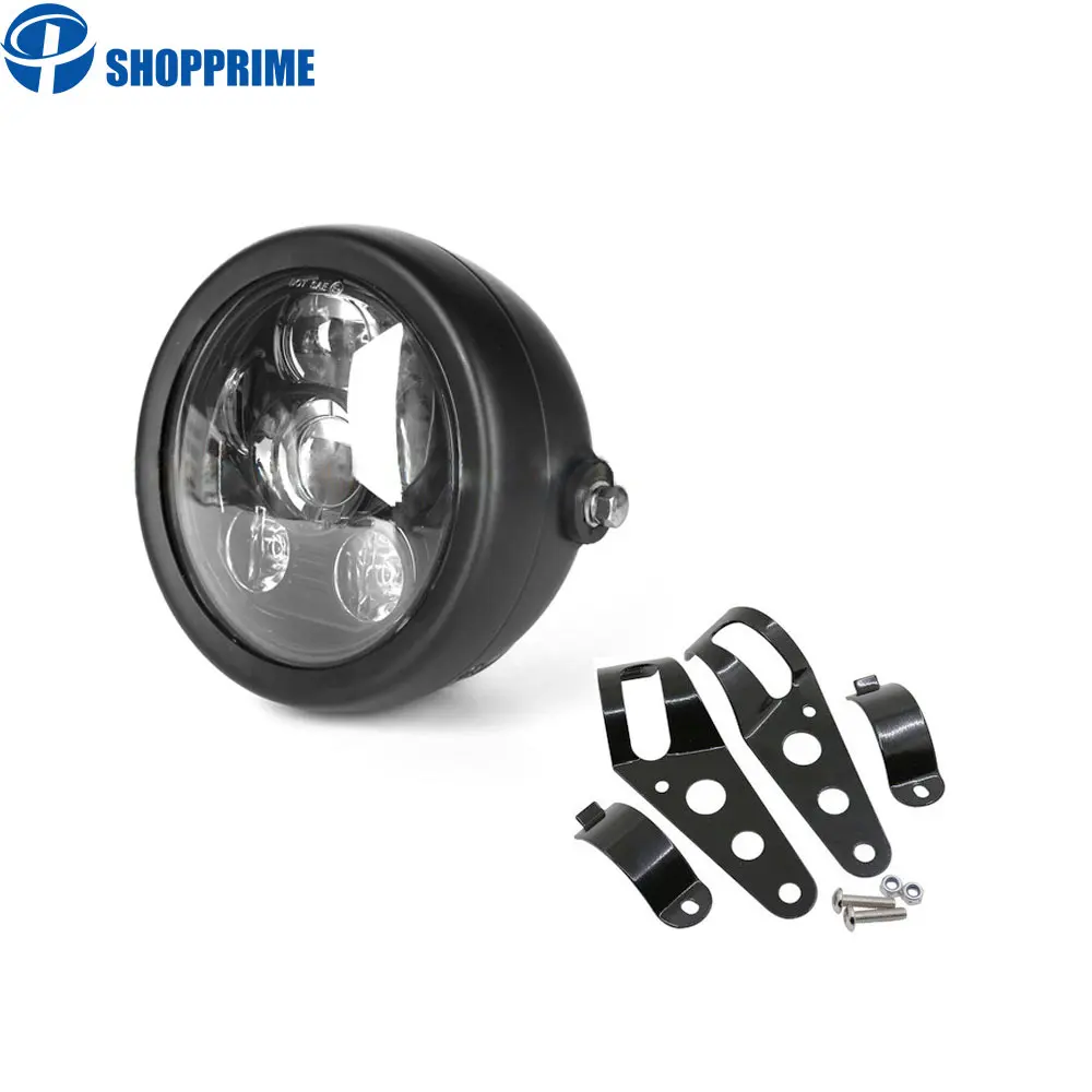 

5 3/4" 5.75 Inch Led Headlight Housing bucket for FXWG Chopper Motorcycle Headlamp Bracket Accessories