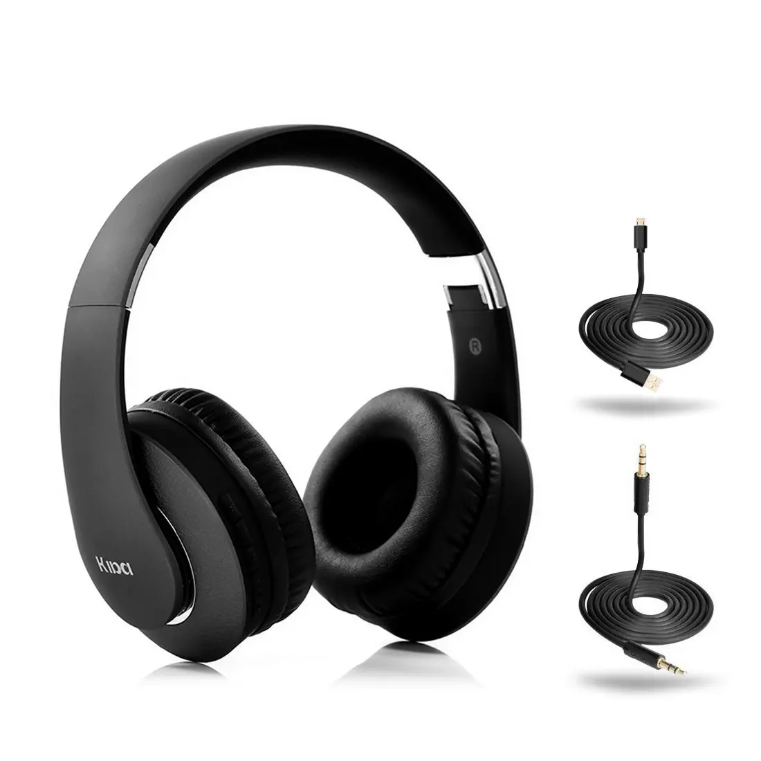 Bluetooth Headphones Wired Wireless Stereo Headset FM Radio MP3 Player Cell Phones PC Tablets TV