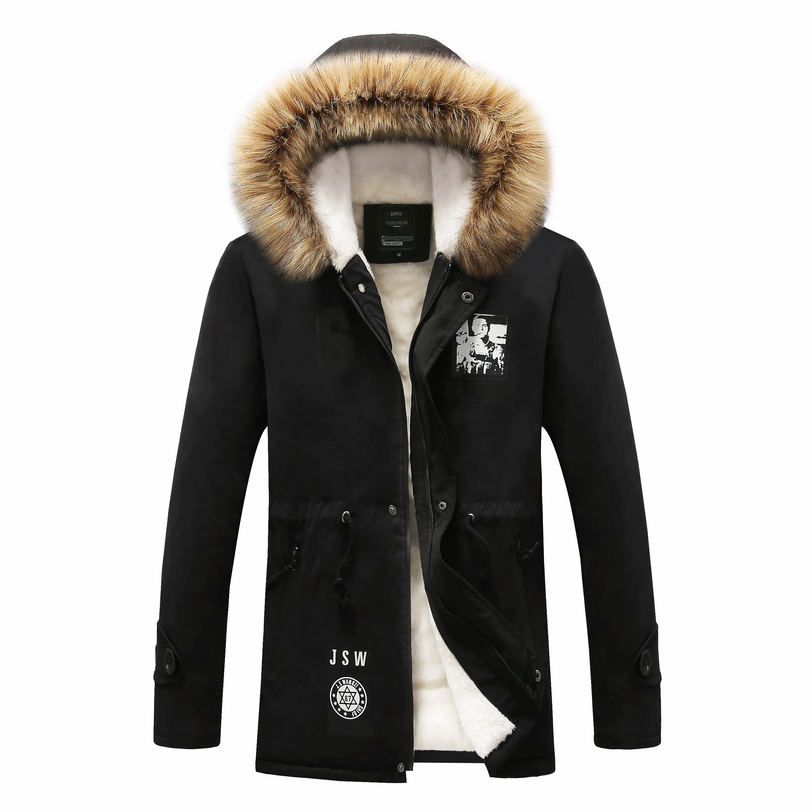 Fashion Fur Liner Jacket Parkas Men 2020 Winter Thick Warm Men's Jacket and Coats Casual Hooded Coat Outwears Lovers Clothing Fashion Fur Liner Jacket Parkas Men 2020 Winter Thick Warm Men's Jacket and Coats Casual Hooded Coat Outwears Lovers Clothing