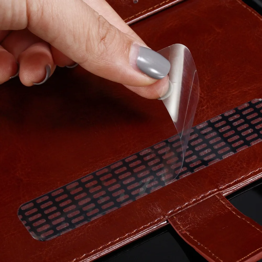 Винтажный чехол-бумажник GUCOON для HOMTOM S99 S99i 5,5 дюймов из искусственной кожи Классический чехол с откидной крышкой Магнитный Модный чехол