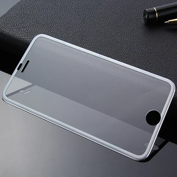 

500pcs 3D Full Cover Tianium Alloy Metal Edge Tempered Glass For iPhone 11 Pro Max XS XR X 8 7 6 6S Plus 9H Explosion Screen Protector