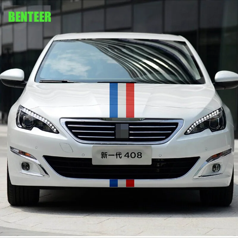 150 см наклейка на голову автомобиля для Peugeot 206 208 307 308 2008 3008 106 108 306 208|Наклейки