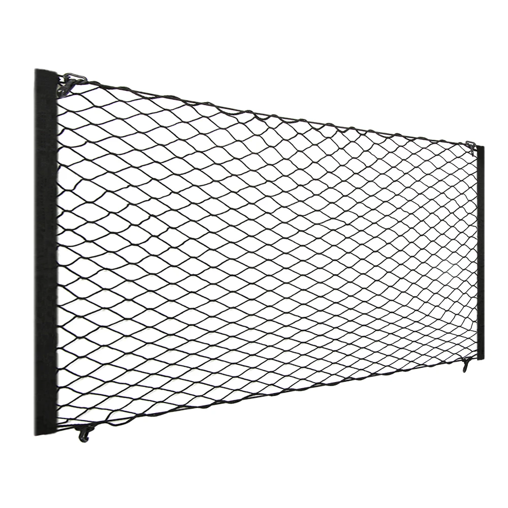 

Car Mesh Cargo Net Holder Trunk Auto Elastic Storage 4 Hooks Car Trunk Organizer Styling For VW Tiguan Passat