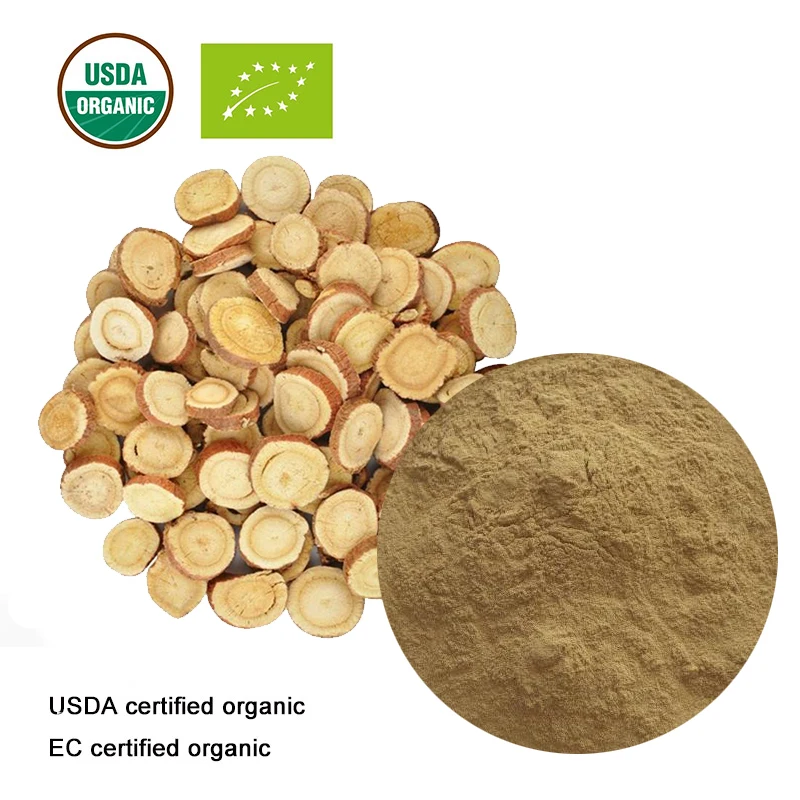 

USDA and EC Certified organic Licorice root extract 10：1