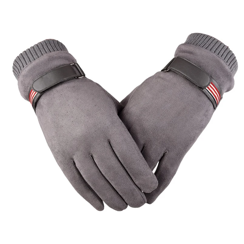 EAGLEBORN мужские перчатки полный палец смартфон зимние перчатки сенсорный экран кашемировые перчатки варежки ветрозащитные холодную погоду