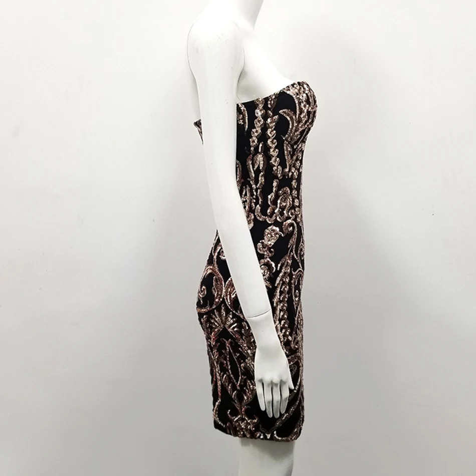 Alta-Qualidade-de-Ouro-Preto-Strapless-Mini-Vestido-Bodycon-Noite-Clube-de-Festa-Vestido (1)