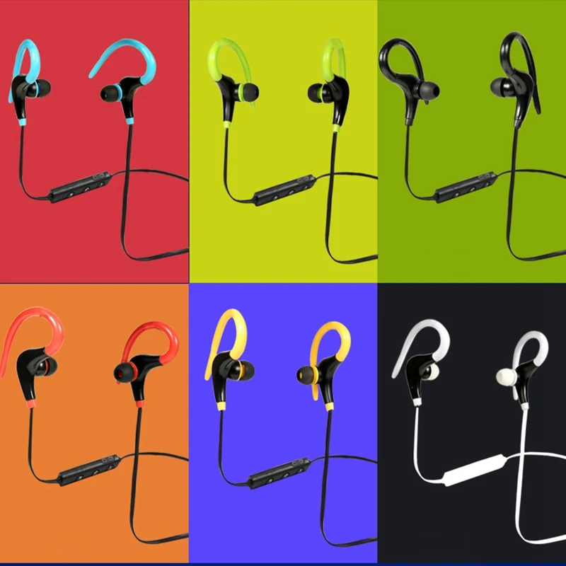 Bluetooth Ear Hook Bluetooth Headset Wireless Ear-mounted Stereo 6