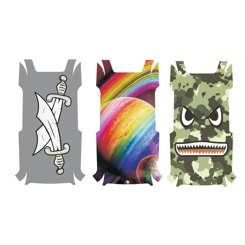 3PcsSet Waterproof & Sunproof PVC Sticker for DJI Tello RC Drone Body Skin Wrap Decals Accessories-6