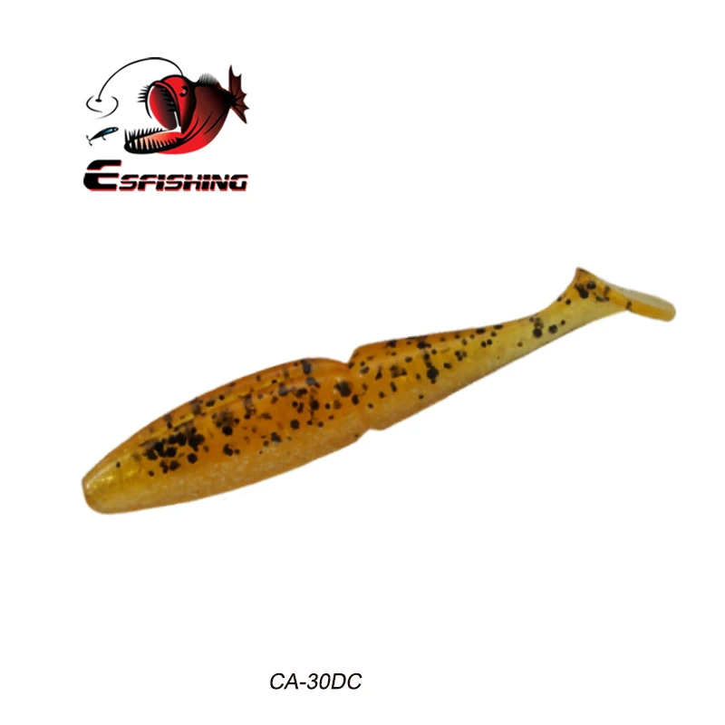 Esfishing мягкие приманки Shad Easy Shiner 50 мм 70 мм 1,2 г 3,8 г Leurre Souple рыболовные снасти Морская рыбалка Jerkbait белый - Цвет: CA30DC