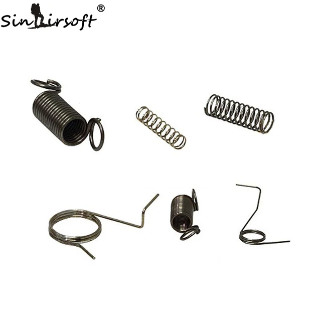 US $2.88 SINAIRSOFT SHS Full Steel Gearbox Spring set for Shooting Paintball Hunting Airsoft AEG Ver 2 Free