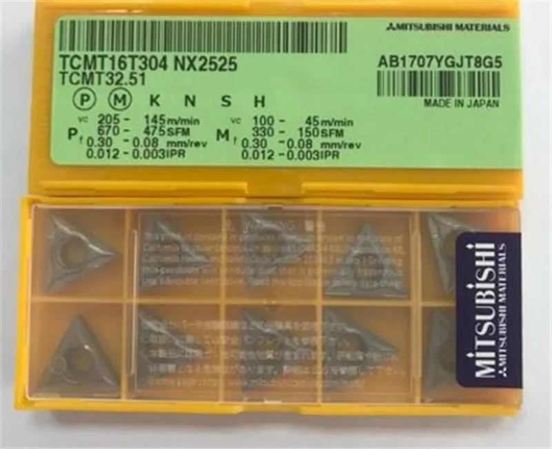 20 Inserti In Carburo TCMT16T304 E TCMT16T308 – Resistente All'Usura E Al Calore, Per Finitura Acciaio, Ferro E Ghisa