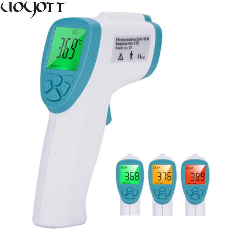 

Portable Baby Adult Body Temperature Forehead Infrared Thermometer Forehead Fever Digital Measure Device Non Contact Tools