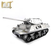 Mato 100% metal rc tanks M10 Destroyer Ready to Run Original metal color Infrared recoil metal model rc tank