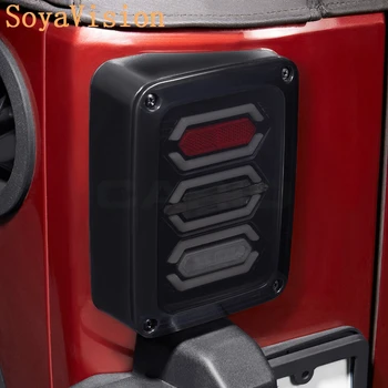 

The Newest LED Tail Light With Brake Turning Reverse Light For Wrangler 2007-2016 Europe/US Type Free shipping