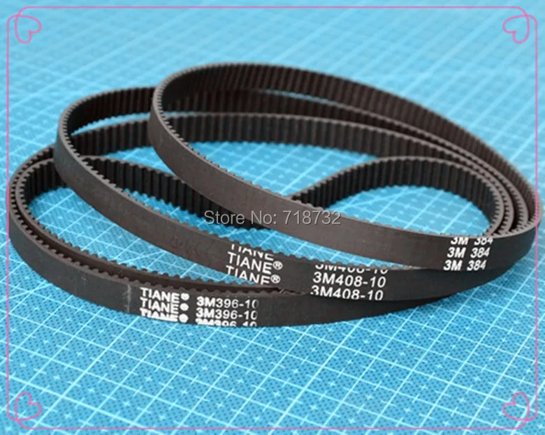 

318-GT3-9 round timing bel 318mm length GT3 9mm width 5pcs free shipping
