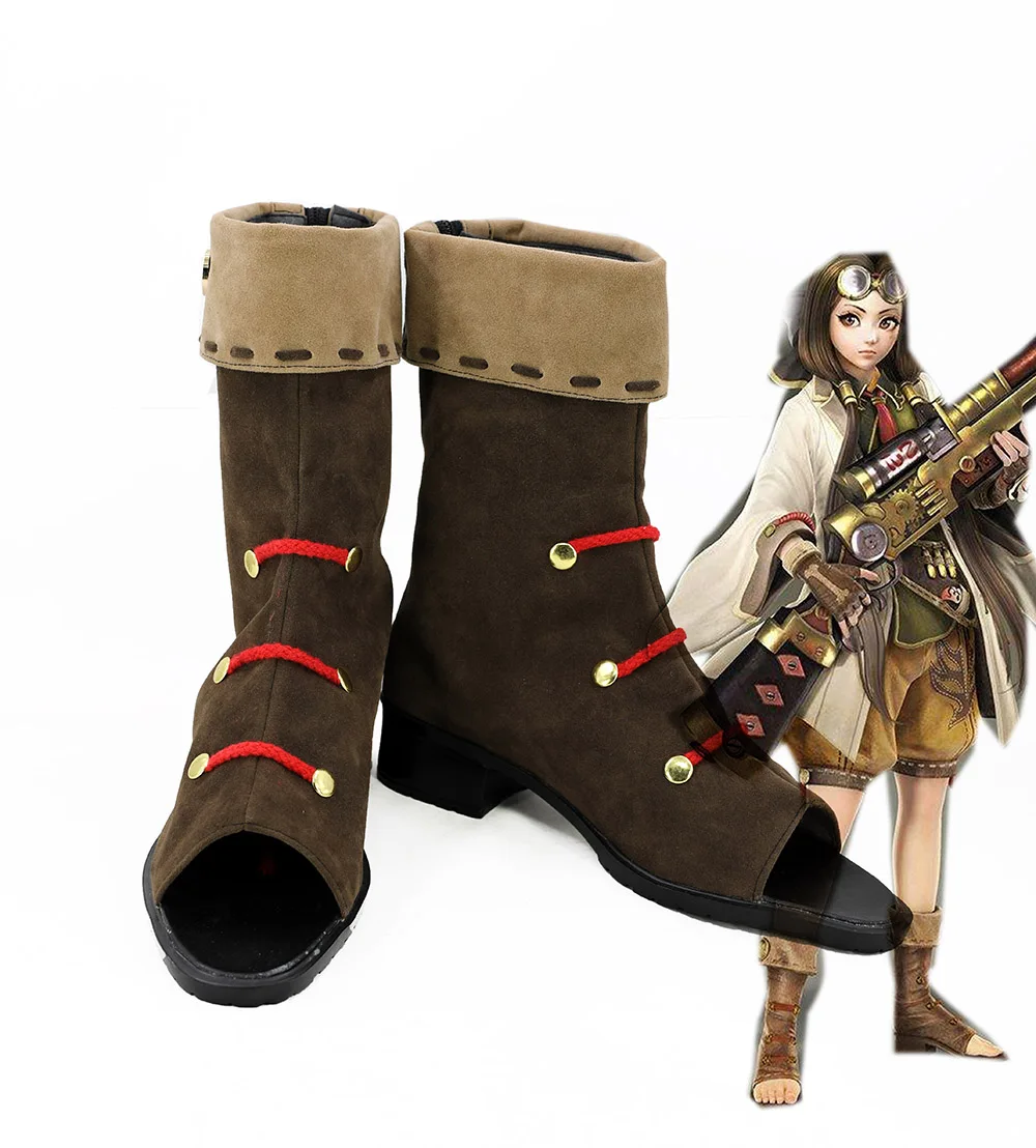

Toukiden 2 the Doctor Cosplay Boots Shoes Custom Made Any Size