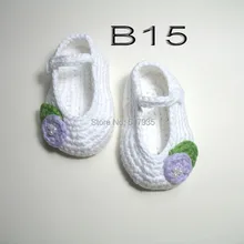 ; ручная работа; обувь для маленьких девочек; хлопок; двойная подошва; детская обувь для кроватки; Цвет белый; с фиолетовыми цветами