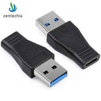 

Centechia USB 3.1 Type C Adapter USB 3.0 Male to USB-C Female Adapter Converter for Macbook Huawei P9 Xiaomi 4C Nexus 5X 6P