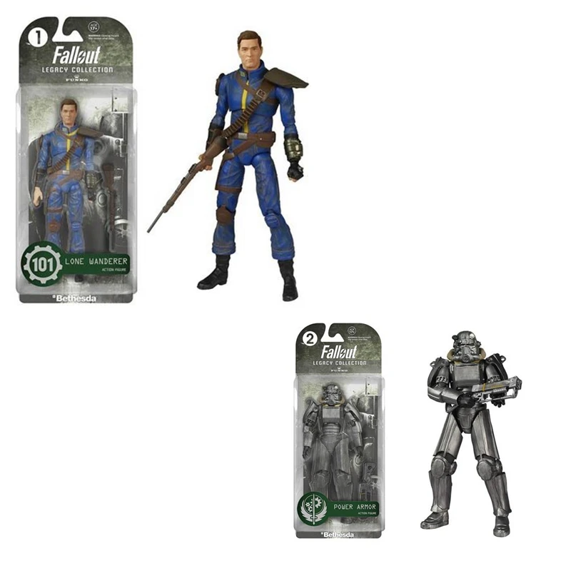 

Fallout 4 Lone Wanderer Power Armor PVC Action Figure For Kid Toy Christmas Gifts